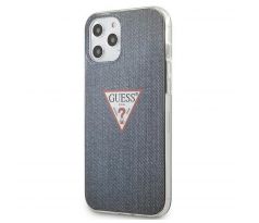 Original GUESS GUHCP12LPCUJULDB iPhone 12 Pro Max tmavěmodrý modrý