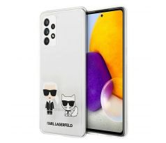Original KARL LAGERFELD KLHCA72CKTR Samsung A72 4G/ A32 5G průsvitný