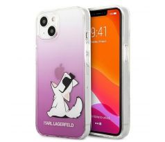 Original   KARL LAGERFELD  iPhone 13 mini CHOUPETTE EAT GRADIENT PINK KLHCP13SCFNRCPI