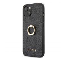 Original   GUESS  iPhone 13 mini/  šedý + ring stand GUHCP13S4GMRGR