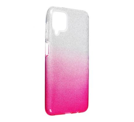 Forcell SHINING Case  Samsung Galaxy A12 průsvitný/růžový
