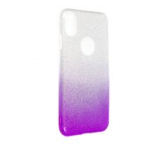 Forcell SHINING Case  iPhone XS Max průsvitný/fialový