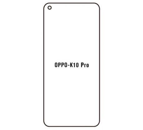 Hydrogel - matná ochranná fólie - OPPO K10 Pro 5G 
