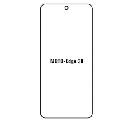 Hydrogel - ochranná fólie - Motorola Edge 30, typ výřezu 2