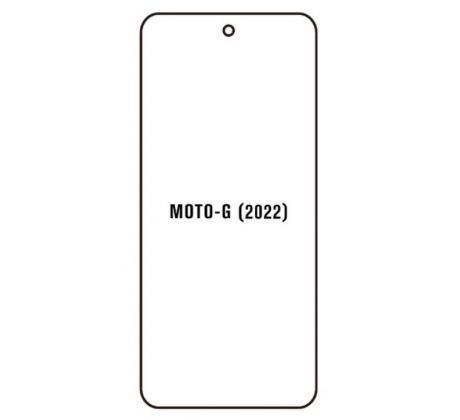 Hydrogel - ochranná fólie - Motorola Moto G (2022)