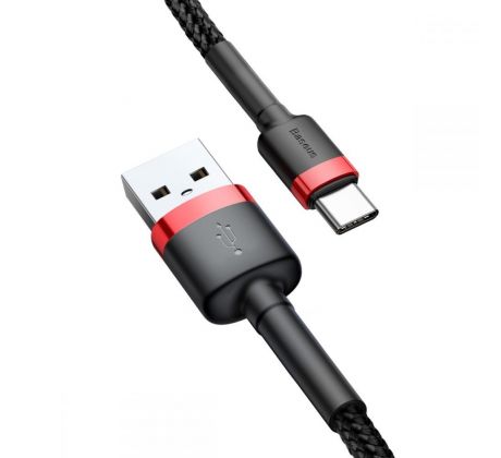 Baseus Cafule Type-C cable 100cm Red/Black