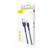 NABÍJECÍ A DATOVÝ KABEL BASEUS CAFULE LIGHTNING CABLE 200CM NAVY BLUE/GOLD