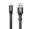 NABÍJECÍ A DATOVÝ KABEL BASEUS NIMBLE LIGHTNING CABLE 23CM GREY