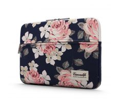 BRAŠNA NA NOTEBOOK CANVASLIFE SLEEVE LAPTOP 13-14 NAVY ROSE