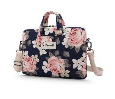 BRAŠNA NA NOTEBOOK CANVASLIFE BRIEFCASE LAPTOP 15-16 NAVY ROSE