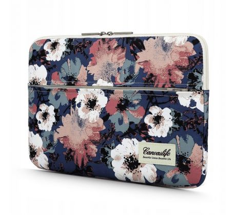 BRAŠNA NA NOTEBOOK CANVASLIFE SLEEVE LAPTOP 13-14 BLUE CAMELLIA