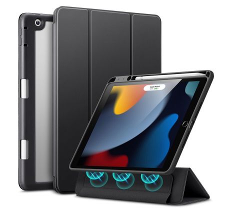 KRYT ESR REBOUND HYBRID iPad 10.2 2019 / 2020 / 2021 BLACK