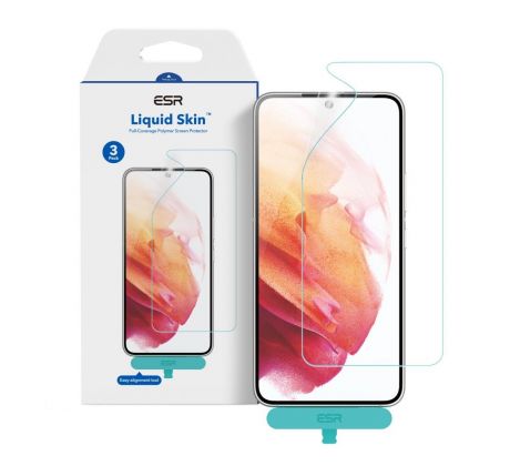 OCHRANNÁ FÓLIE ESR LIQUID SKIN 3-PACK SAMSUNG GALAXY S22+ PLUS