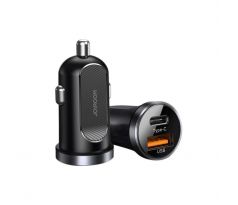JOYROOM C-A08 2-PORT CAR CHARGER PD30W/QC3.0 BLACK