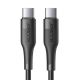 NABÍJECÍ A DATOVÝ KABEL JOYROOM S-1230M3 TYPE-C CABLE PD60W 120CM BLACK