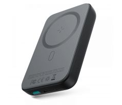 JOYROOM JR-W020 MINI MAGNETIC MAGSAFE WIRELESS POWER BANK 10000MAH BLACK