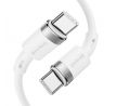 NABÍJECÍ A DATOVÝ KABEL JOYROOM S-1230N9 TYPE-C TO TYPE-C CABLE PD60W/3A 120CM WHITE