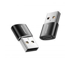 JOYROOM ADAPTER S-H152 2-PACK TYPE-C TO USB BLACK