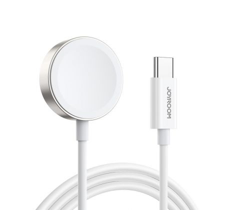 NABÍJECÍ KABEL JOYROOM S-IW004 MAGNETIC CHARGING TYPE-C CABLE 120CM APPLE WATCH WHITE