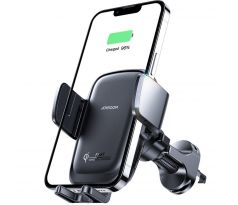 DRŽÁK DO AUTA S BEZDRÁTOVÝM NABÍJENÍM JOYROOM JR-ZS243 VENT CAR MOUNT WIRELESS CHARGER 15W BLACK