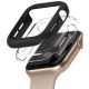 2KS V BALENÍ, SET 2 KRYTU RINGKE SLIM 2-PACK APPLE WATCH 4 / 5 / 6 / SE (40 MM) CLEAR & BLACK