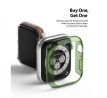 2KS V BALENÍ, SET 2 KRYTU RINGKE SLIM 2-PACK APPLE WATCH 4 / 5 / 6 / SE (40 MM) CLEAR & BLACK
