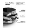 2KS V BALENÍ, SET 2 KRYTU RINGKE SLIM 2-PACK SAMSUNG GALAXY WATCH 4 44 MM CLEAR & BLACK
