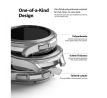 2KS V BALENÍ, SET 2 KRYTU RINGKE SLIM 2-PACK SAMSUNG GALAXY WATCH 4 CLASSIC 42 MM CLEAR