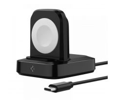BEZDRÁTOVÁ NABÍJEČKA SPIGEN PF2002 POWERARC APPLE WATCH WIRELESS CHARGER BLACK