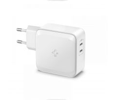 SÍŤOVÁ NABÍJEČKA NA MOBIL A TABLET SPIGEN PE2007EU POWERARC 2-PORT NETWORK CHARGER PD60W/QC3.0 WHITE