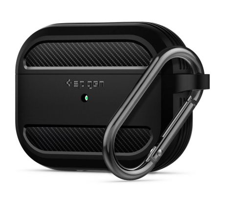 POUZDRO/KRYT SPIGEN RUGGED ARMOR APPLE Airpods PRO 1 MATTE BLACK