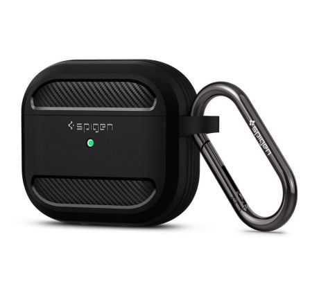 POUZDRO/KRYT SPIGEN RUGGED ARMOR APPLE AIRPODS 3 MATTE BLACK