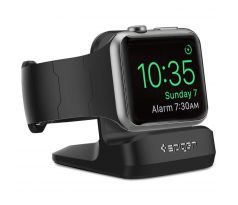 BEZDRÁTOVÁ NABÍJEČKA SPIGEN S350 NIGHT STAND APPLE WATCH 38 / 40 / 41 / 42 / 44 / 45 BLACK