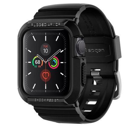 ŘEMÍNEK SPIGEN RUGGED ARMOR ”PRO” APPLE WATCH 4 / 5 / 6 / 7 / 8 / 9 / SE (40 / 41 MM) BLACK