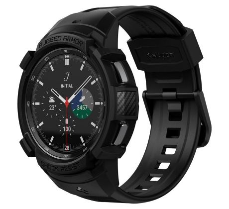 ŘEMÍNEK SPIGEN RUGGED ARMOR ”PRO” SAMSUNG GALAXY WATCH 4 CLASSIC 46 MM MATTE BLACK