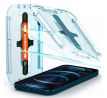 2KS V BALENÍ, SET 2 OCHRANNÝCH SKEL SPIGEN GLAS.TR ”EZ FIT” 2-PACK iPhone 12 Pro Max