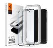 OCHRANNÉ TVRZENÉ SKLO SPIGEN ALM GLASS FC 2-PACK iPhone 12 Pro Max BLACK