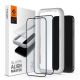 2KS V BALENÍ, SET 2 OCHRANNÝCH SKEL SPIGEN ALM GLASS FC 2-PACK iPhone 12/12 Pro BLACK