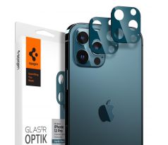 OCHRANNÉ TVRZENÉ SKLO SPIGEN OPTIK.TR CAMERA LENS IPHONE 12 PRO PACIFIC BLUE