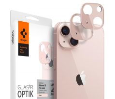 OCHRANNÉ SKLO ZADNÍ KAMERY SPIGEN OPTIK.TR CAMERA PROTECTOR 2-PACK iPhone 13 mini / 13 PINK