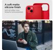 KRYT SPIGEN SILICONE FIT iPhone 13 mini RED