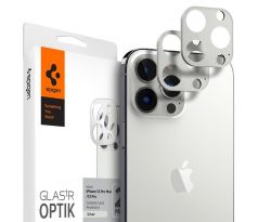 OCHRANNÉ SKLO ZADNÍ KAMERY SPIGEN OPTIK.TR CAMERA PROTECTOR 2-PACK iPhone 13 Pro / 13 Pro Max SILVER