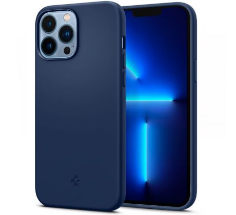 KRYT SPIGEN SILICONE FIT iPhone 13 Pro Max NAVY BLUE