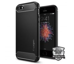 KRYT SPIGEN RUGGED ARMOR iPhone 5S/SE BLACK