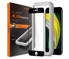 OCHRANNÉ TVRZENÉ SKLO SPIGEN ALM GLASS FC iPhone 7 / 8 / SE 2020 / 2022 BLACK