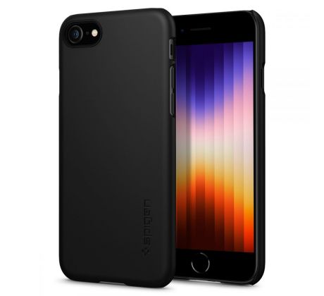 KRYT SPIGEN THIN FIT iPhone 7 / 8 / SE 2020 / 2022 BLACK