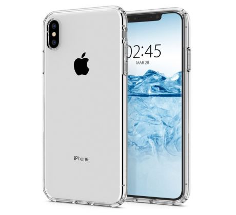 KRYT SPIGEN LIQUID CRYSTAL iPhone X/XS CRYSTAL CLEAR