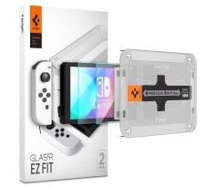 OCHRANNÉ TVRZENÉ SKLO SPIGEN GLAS.TR ”EZ FIT” 2-PACK NINTENDO SWITCH OLED