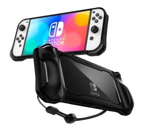 KRYT SPIGEN RUGGED ARMOR NINTENDO SWITCH OLED MATTE BLACK