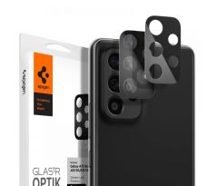 2KS V BALENÍ, SET 2 SKEL ZADNÍ KAMERY SPIGEN OPTIK.TR CAMERA PROTECTOR 2-PACK SAMSUNG GALAXY A33 5G / A53 5G / A73 5G BLACK